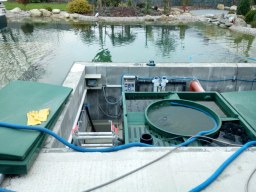 Jarní spuštění a zazimování jezírek