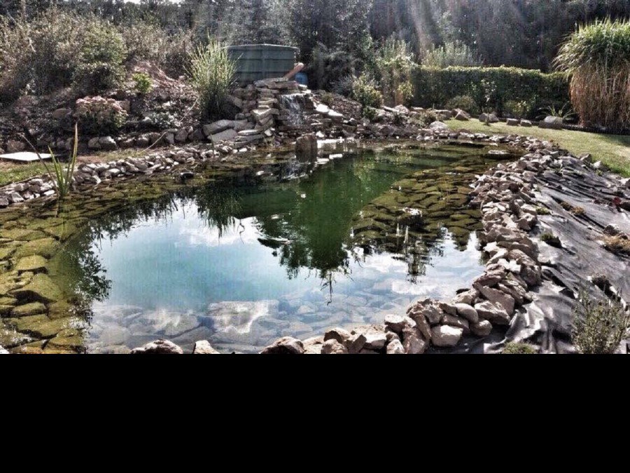 Rekonstrukce koupacího jezírka v Šanově