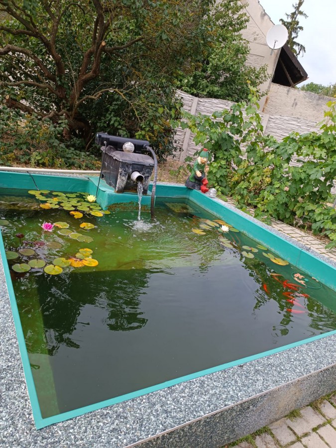 Rekonstrukce jezírka ve Vraném