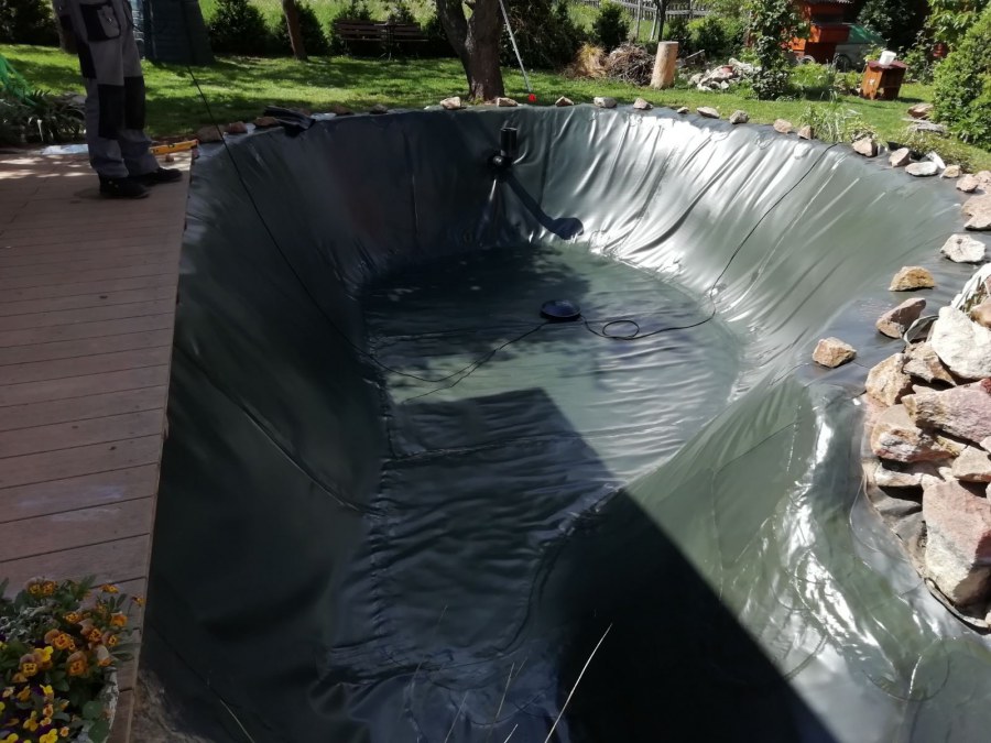 Rekonstrukce jezírka v Očihově