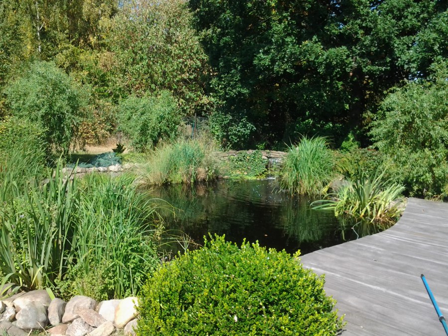 Stavba jezírka v Jirkově