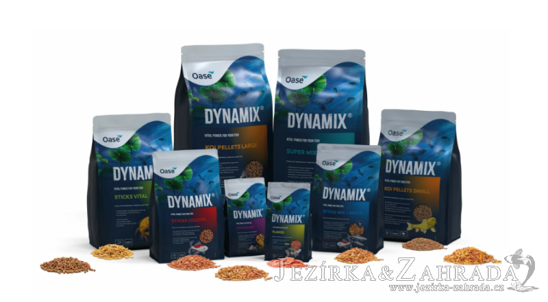 Oase DYNAMIX - exklusivní krmivo pro KOI a okrasné ryby
