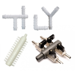 Rozdělovače, hadičky, spojky