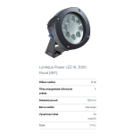 Oase LunAqua Power LED XL 3000 Flood - teplá bílá (jezírkový LED reflektor)