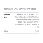 Oase Bitron PL-S 11W (náhradní zářivka)