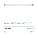 Oase Bitron TL-D 25W (náhradní zářivka)