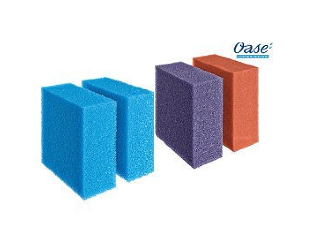 Oase BioTec ScreenMatic 60000/140000/145000/18/36 (náhradní červená/fialová pěnovka) - 2ks