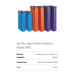 Oase BioTec Premium 80000 EGC (náhradní pěnovka - sada)