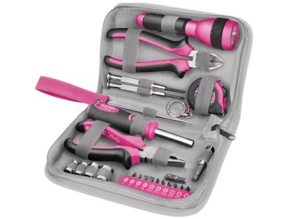 Extol Lady nářadí sada 23ks, růžová