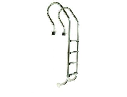 Mixta nerezové schůdky s pouzdrem 4 stupňové, AISI 304