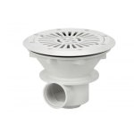 VA podlahová výpusť-gula mosazné zástřiky M6 (pro fólii)