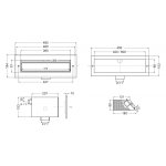 NEREZ skimmer – 600 mm pro fóliové bazény