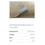 Oase kamínková písková fólie (š. 100cm/1bm)