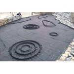 Naka neviditelný plastový obrubník (6cm/1m)