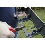 Naka neviditelný plastový obrubník (4,5cm/1m)