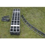 Naka neviditelný plastový obrubník (4,5cm/1m)