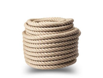 Přírodní jutové lano 24mm (1m)