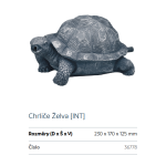 Pontec chrlič vody - želva