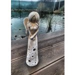 Anděl stojící malý (keramika)