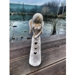 Anděl stojící malý (keramika)