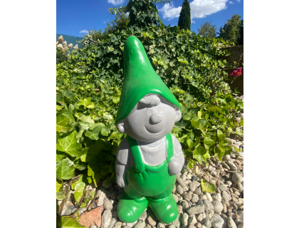 Skřítek zelený menší (keramika)