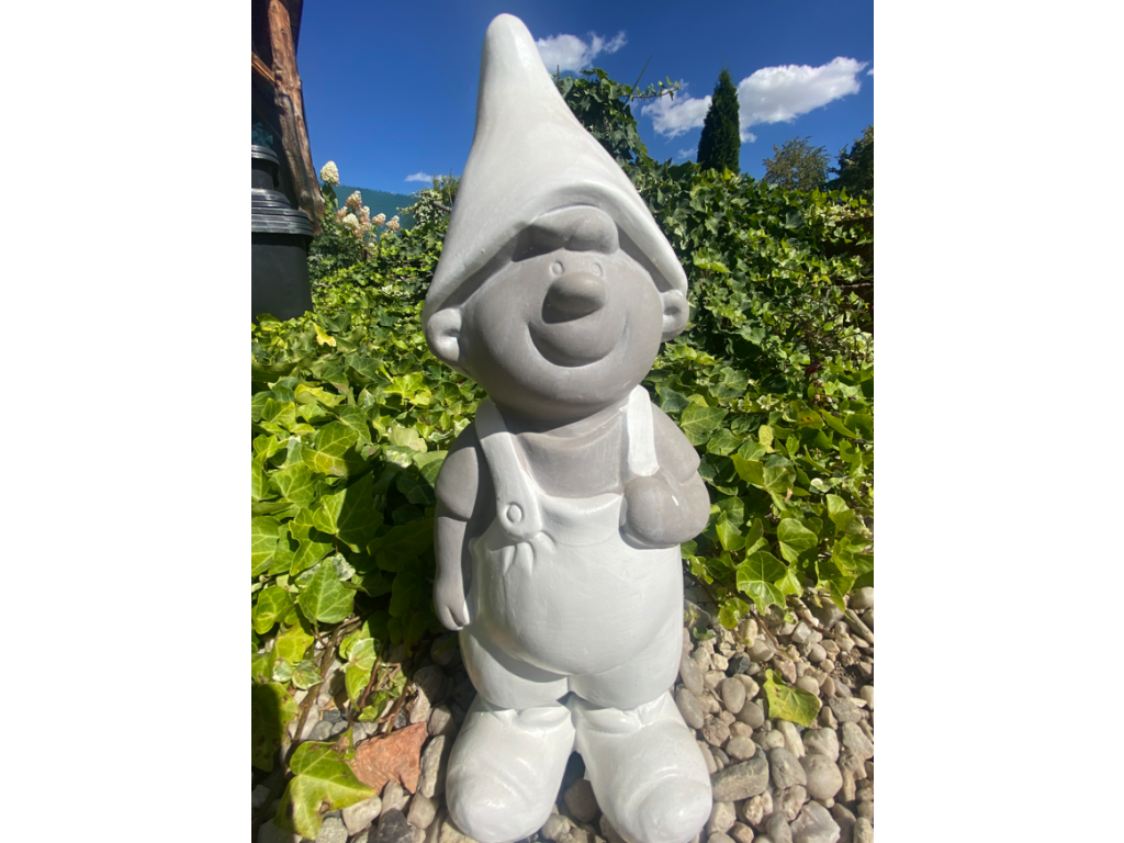 Skřítek bílý větší (keramika)