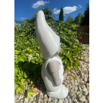 Skřítek bílý větší (keramika)