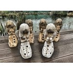 Anděl klečící malý (keramika)