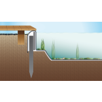 Oase PondEdge - kotvící kolíky XL (10ks)