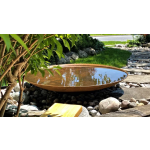 CORTENA Cortenová mísa na vodu/ohniště (60 x 14cm)