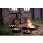 CORTENA Cortenová mísa na vodu/ohniště (60 x 14cm)