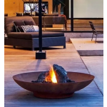 CORTENA Cortenová mísa na vodu/ohniště (80 x 21cm)