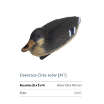 Oase plovoucí kachna dekorace (40cm)