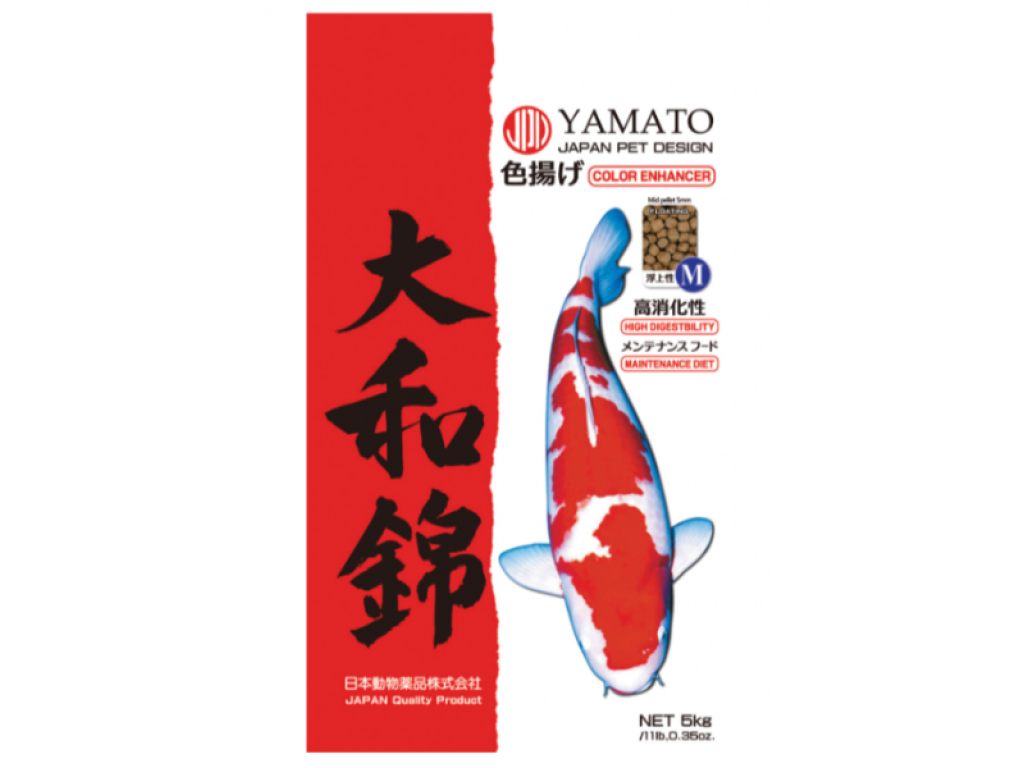 Yamato Nishiki krmivo pro KOI (5kg - 4mm)