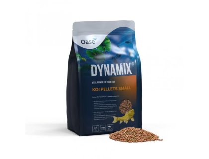 Oase DYNAMIX Pellets Small krmivo se spirulinou na růst a silnou imunitu pro menší ryby (8 l - 3/4mm)