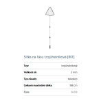 Oase jezírková síťka jemná na řasu (velká) - trojúhelníková