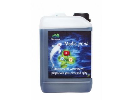 Home pond Medic pond - širokospektrální přípravek pro ryby (3l na 24m3)