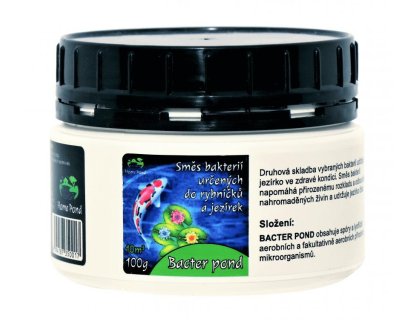 Home pond Bacter pond - sezónní udržovací bakterie do jezírka (100g na 10m3)