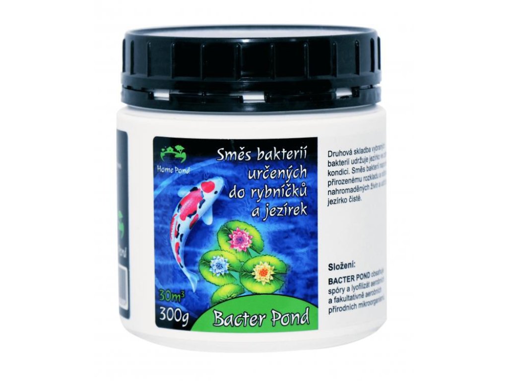 Home pond Bacter pond - sezónní udržovací bakterie do jezírka (300g na 30m3)