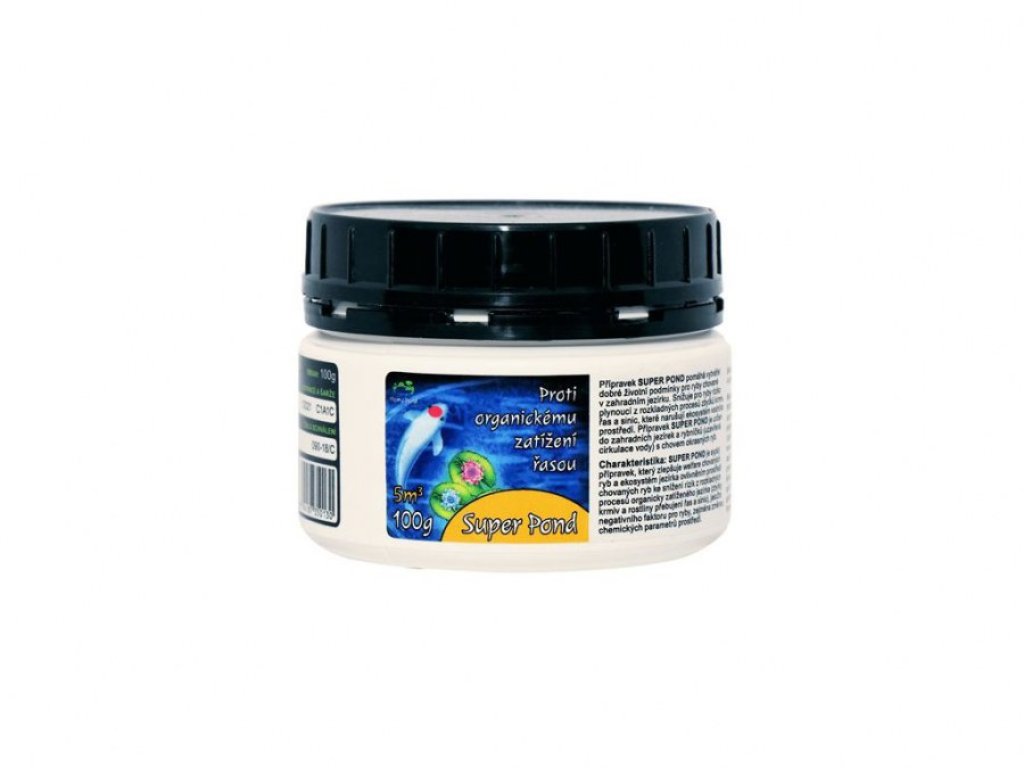 Home pond Super pond - odstraňuje všechny druhy řas (100g na 5m3)