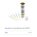 Oase QuickStick 6 in 1 - testovací proužky na vodu (50ks)