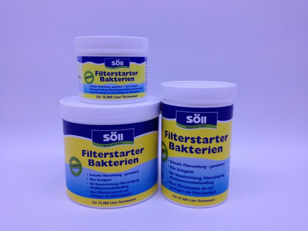 Söll FilterStarter Bakterien-startovací bakterie do filtru (250g na 37,5m3)