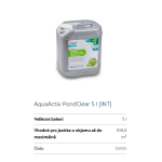 Oase PondClear - odstraňuje zelenou/zakalenou vodu (5l na 100m3)