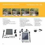 Pontec PondoSolar 150 (jezírkové čerpadlo na solární pohon)