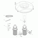Oase MIDI II 1.1 kW/230V (výkonná fontána s provzdušňovačem)