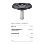 Oase MAXI II 4.0kW/400V (výkonná fontána s provzdušňovačem)