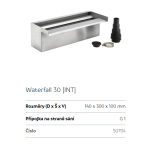 Oase Waterfall 30 (nerezový vodopád)