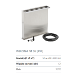 Oase Waterfall Kit 60 (nerezový vodopád)