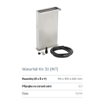 Oase Waterfall Kit 30 (nerezový vodopád)
