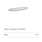 Oase Silent Splash 60 (nerez prvek k vodopádu)